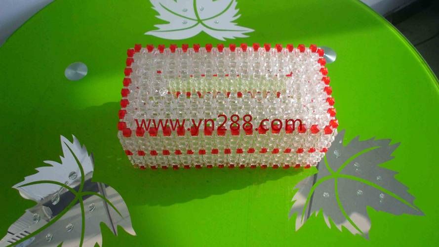 河北邯鄲手工串珠抽紙盒DIY套件一天銷(xiāo)售2000套是怎樣做到的(圖1)
