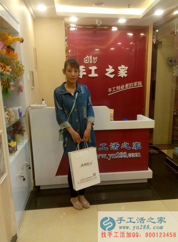 衡水董女士來手工活之家找手工活做，手工愛好者的家園(圖1)