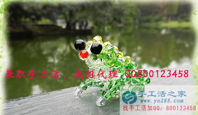 湖南省永州 來料加工手工活 水晶情侶貔貅黑曜石 招財轉(zhuǎn)運(yùn)手串外發(fā)加工(圖1)