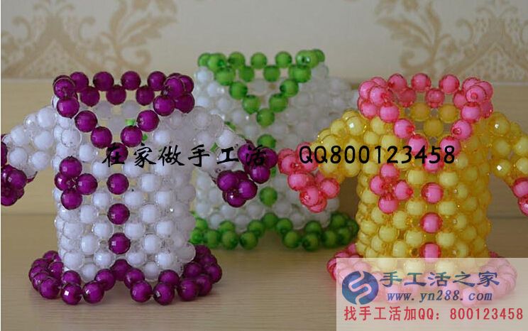 湖南省永州 來料加工手工活 水晶情侶貔貅黑曜石 招財轉(zhuǎn)運(yùn)手串外發(fā)加工(圖3)