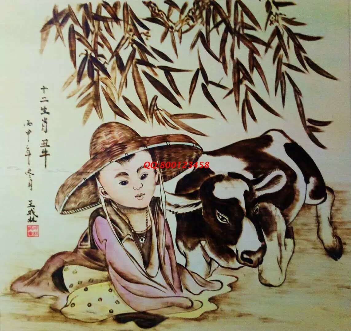 【民間手工藝品推介】邱縣傳統(tǒng)純手工烙畫，《十二生肖系列》預約定制