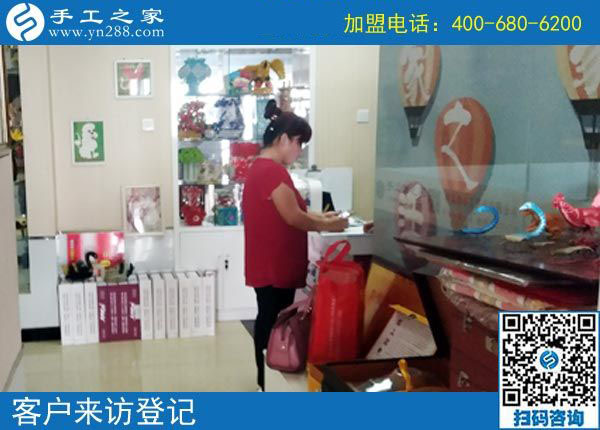 9月13日，哪些人適合做在家賺錢(qián)的手工活？手工之家接待考察加工客戶剪影