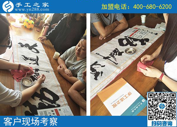 上班族的好兼職，寧夏石嘴山李女士找到彩珠繡正規(guī)供料的手工活