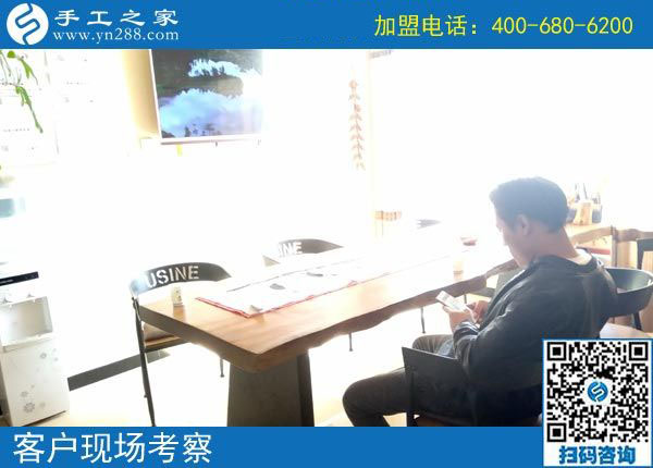 10月10日，為什么那么多人都選擇這個(gè)彩珠繡免押金手工活？手工之家接待考察加工客戶剪影