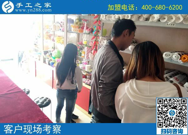 10月13日，想做珠繡串珠手工活外發(fā)加工項目掙錢，對加工人員有什么要求？手工之家接待考察加工客戶剪影