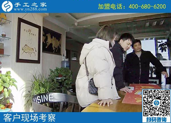 2月19日，這個可以寄到家做的手工活怎么樣？手工之家接待考察加工客戶剪影