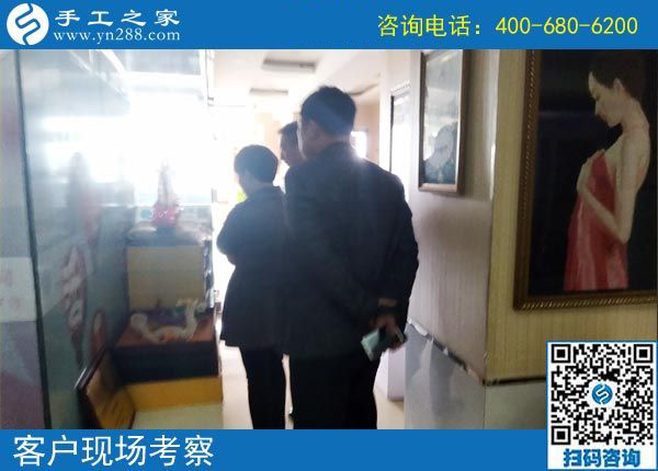 3月30日，這個(gè)可以寄到家做的手工活好不好做？手工之家接待考察加工客戶剪影