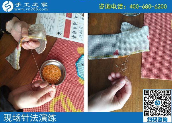3月30日，這個(gè)可以寄到家做的手工活好不好做？手工之家接待考察加工客戶剪影