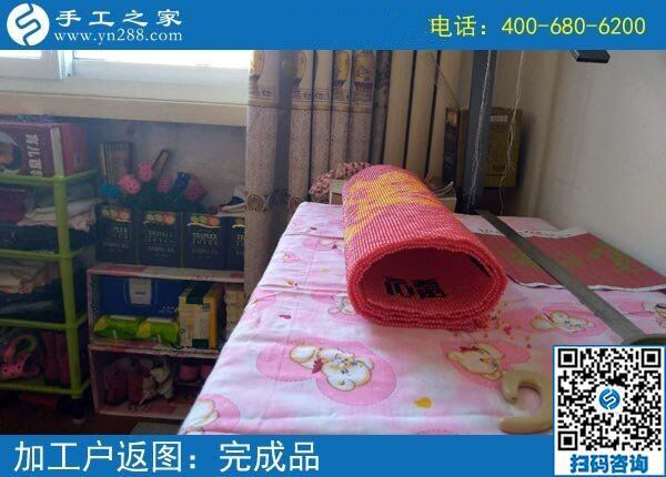 曾想加工粘花手工活，今愛上串珠繡！北京呂女士的手工活小故事(圖1)