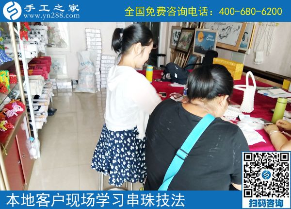 在家制作手工活，在家賺錢！山東招遠(yuǎn)李女士選擇手工之家(圖1)