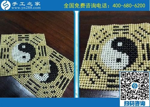 不做十字繡，湖南衡陽蔣女士選擇做這個能掙錢的珠繡外發(fā)手工活