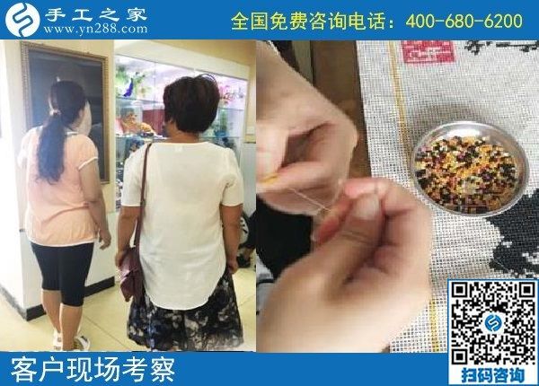 手工活兼職可帶回家就是好，湖南株洲朱女士帶孩子之余也能有份收入了