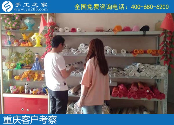 9月30日，產(chǎn)品是一個(gè)正規(guī)手工活外發(fā)加工廠家的根本，手工之家接待考察加工客戶剪影