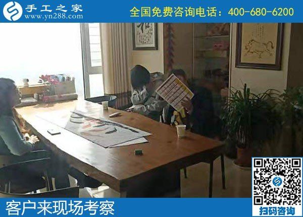 10月23日，實(shí)地考察要合作的外發(fā)手工活廠家有必要嗎？手工之家接待考察加工客戶剪影