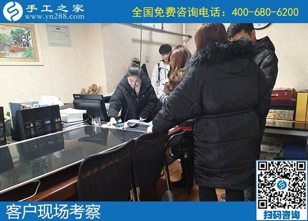12月12日，拿回家做的手工活，手工活外發(fā)加工就是珠繡外發(fā)手工活，手工之家接待考察加工客戶剪影
