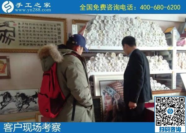 12月28日，在家做手工活掙錢，手工活代理加工項(xiàng)目，就選勵(lì)志珠串珠外發(fā)手工活，手工之家接待考察加工客戶剪影