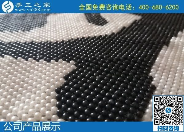 1月11日，手工活外發(fā)回收，能在家做的手工活，就是安全靠譜的勵志珠珠繡，手工之家珠繡成品細節(jié)實拍