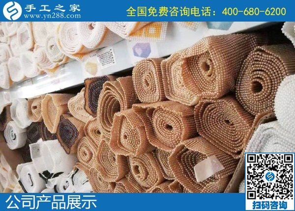 1月12日，代理手工活加工項(xiàng)目，正規(guī)手工活加工項(xiàng)目就選珠繡外發(fā)手工活，手工之家珠繡成品及材料包實(shí)拍(圖1)
