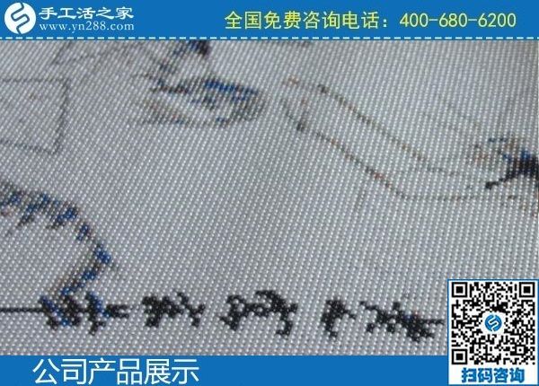 2月3日，手工活加盟項目，拿回家做的手工活，就是珠繡外發(fā)手工活，手工之家珠繡細節(jié)成品實拍