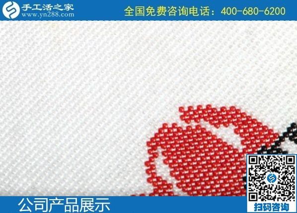 2月3日，手工活加盟項目，拿回家做的手工活，就是珠繡外發(fā)手工活，手工之家珠繡細節(jié)成品實拍