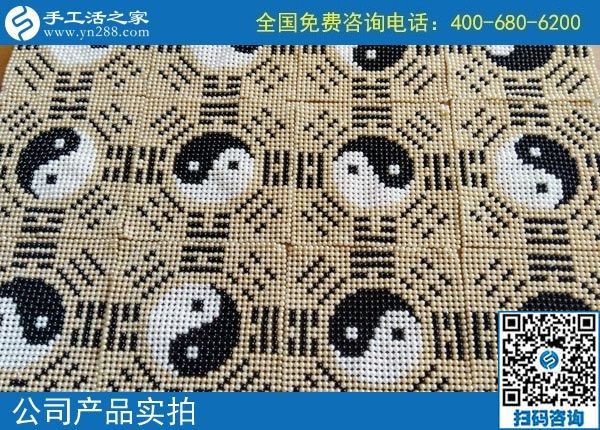 2月14日，正規(guī)手工活加盟項(xiàng)目，在家賺錢的手工活，就是勵(lì)志珠珠繡，手工之家勵(lì)志珠珠繡成品實(shí)拍