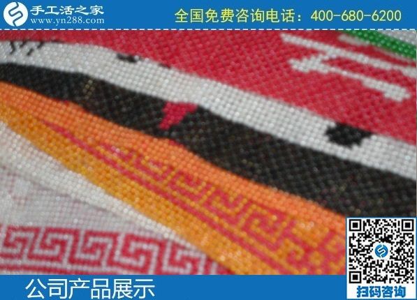 2月15日，純手工活外發(fā)加工項(xiàng)目，能掙錢(qián)的手工活就是勵(lì)志珠珠繡外發(fā)項(xiàng)目，手工之家勵(lì)志珠珠繡成品展示