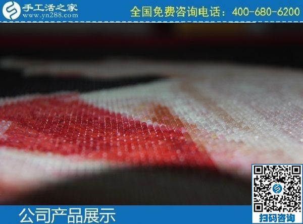 適合春天做的手工活，就是手工之家勵(lì)志珠繡(圖1)