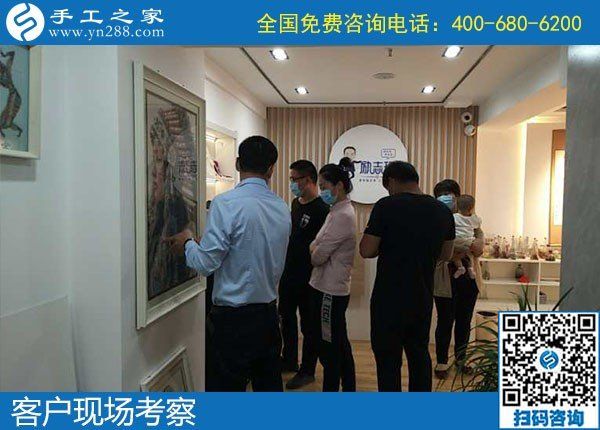 4月30日，純手工活外發(fā)加工、在家做手工活掙錢，就來這里，手工之家接待考察合作加工客戶剪影