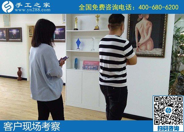 5月6日，代理手工活加工項(xiàng)目，正規(guī)外發(fā)手工活來(lái)料加工，選正規(guī)手工活勵(lì)志珠珠繡，手工之家接待考察合作加工客戶剪影