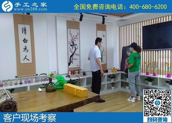 5月19日，想接簡單易學(xué)的手工活代理加工，在家做手工活掙錢，來這里就對了，手工之家接待考察加工客戶剪影