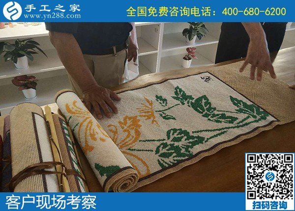 5月31日，代理手工活加工項(xiàng)目，手工活外發(fā)回收，這里的勵(lì)志珠珠繡手工活不錯(cuò)，手工之家接待考察合作加工客戶剪影