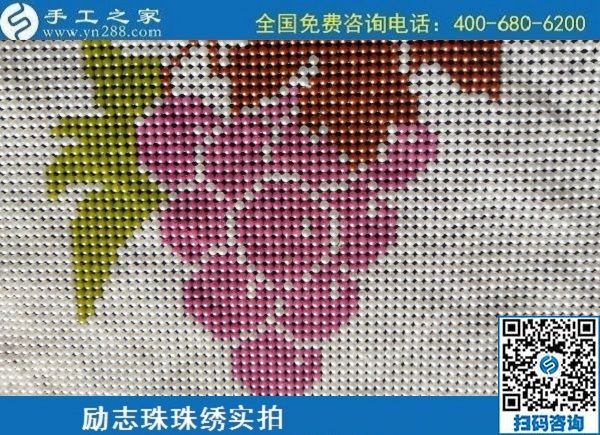 6月25日，端午節(jié)里找到正規(guī)手工活外發(fā)加工企業(yè)，手工之家負(fù)責(zé)回收的手工活沒(méi)有男女限制，勵(lì)志珠珠繡成品實(shí)拍