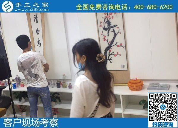 6月27日，在家做外發(fā)手工活的直接收獲，除了掙錢，就是陪伴，手工之家接待考察加工客戶剪影