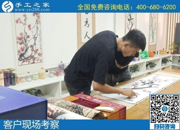 9月1日，純手工活外發(fā)加工項(xiàng)目，來這里，放心把手工活拿回家做，手工之家接待考察加工客戶剪影