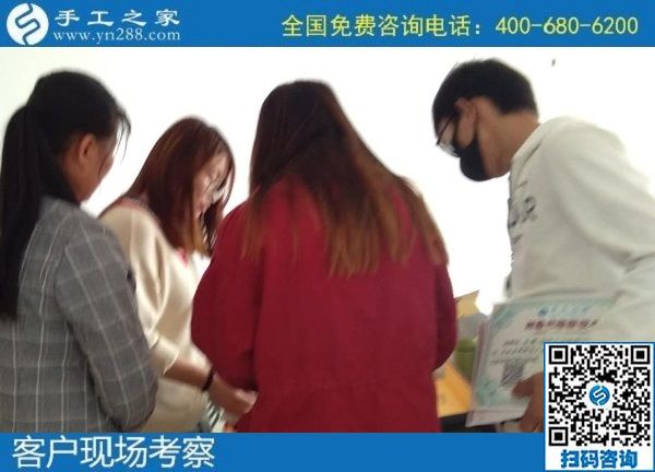 10月3日，手工活外發(fā)回收，這個可以寄到家做的手工活讓人安心在家掙錢，手工之家接待考察合作加工客戶剪影