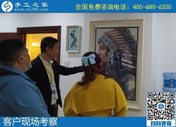 10月23日，手工活外發(fā)，拿回家做的手工活怎么找？來這里就對了，手工之家接待考察合作加工客戶剪影
