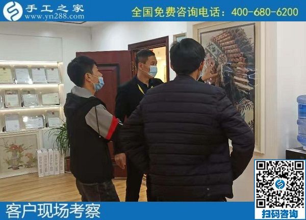 11月10日，正規(guī)供料的手工活，把這個(gè)手工活拿回家做就對(duì)了，手工之家接待考察加工客戶剪影