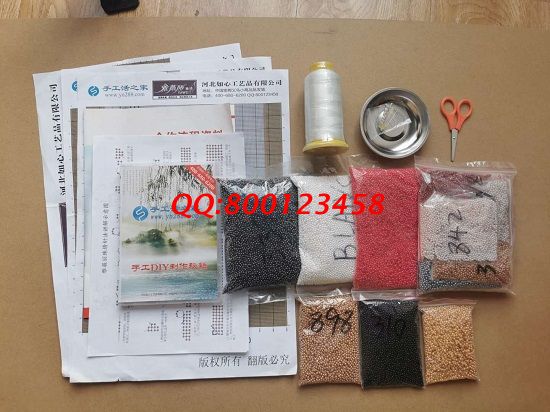 1月10日，選擇了珠繡負(fù)責(zé)回收的手工活，越來越多人把手工活拿回家做掙錢。勵志珠珠繡材料工具等實(shí)拍