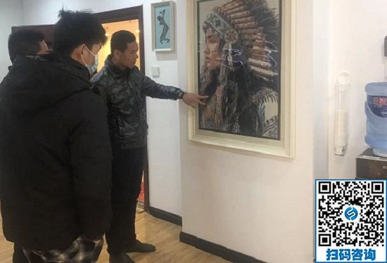 1月11日，可以帶回家做的手工活，這里的手工活簡單易做很適合大家。手工之家接待考察加工客戶剪影