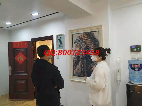 2月22日，正規(guī)供料的手工活，可以寄到家做的手工活就找珠繡外發(fā)手工活，手工之家接待考察合作加工客戶剪影