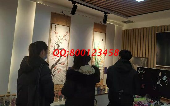 3月7日，拿回家做的手工活，想接正規(guī)廠家的手工活，就選勵志珠珠繡，手工之家接待考察合作加工客戶剪影