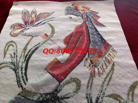 4月16日，可以帶回家做的手工活，這個(gè)企業(yè)從服務(wù)、產(chǎn)品到手工活都很合適，勵(lì)志珠珠繡成品細(xì)節(jié)實(shí)拍