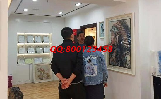 4月22日，長期穩(wěn)定的手工活外發(fā)加工項(xiàng)目，在家可以做的手工活就選勵(lì)志珠珠繡非遺項(xiàng)目，手工之家接待考察加工客戶剪影