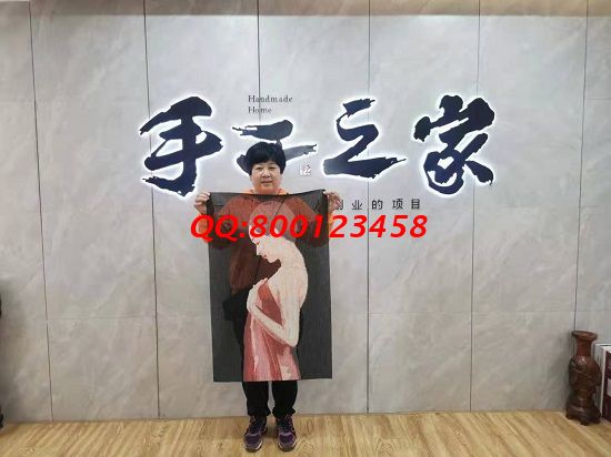 5月11日，手工活拿回家做，想接正規(guī)廠家的手工活，全面了解很重要，手工之家接待考察加工客戶剪影