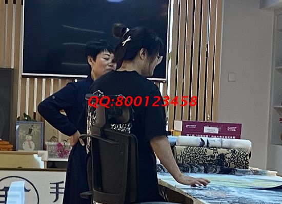 6月12日，正規(guī)手工活外發(fā)加工項(xiàng)目，可以寄到家做的手工活，大家選擇勵志珠珠繡，在家掙錢，手工之家接待考察加工客戶剪影