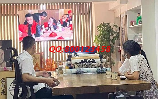 7月16日，正規(guī)供料的手工活，拿回家做的手工活就選勵志珠珠繡，手工之家接待考察加工客戶剪影