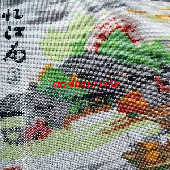 8月24日，全面了解后合作，這個(gè)可以寄到家做的手工活讓大家心里放心踏實(shí)，圖為勵(lì)志珠珠繡成品細(xì)節(jié)實(shí)拍