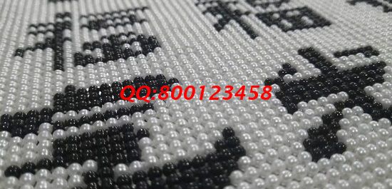 12月14日，年終歲末，找手工活做，在家做手工活掙錢，這個(gè)寄到家做的手工活外發(fā)加工項(xiàng)目很不錯(cuò)，圖為勵(lì)志珠珠繡成品細(xì)節(jié)實(shí)拍(圖3)