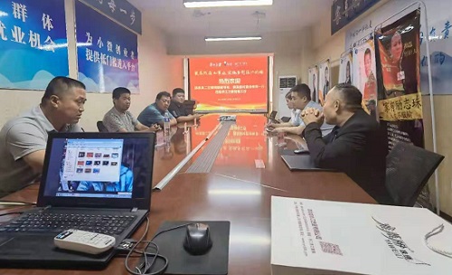 手工帶動就業(yè)，讓農(nóng)民有事干、農(nóng)村更美麗 --- --- 記河北大名一鎮(zhèn)村領(lǐng)導(dǎo)一行來手工之家實地參觀考察