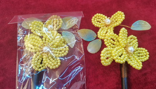 9月30日，拿回家做的手工副業(yè)創(chuàng)業(yè)，手工活可帶回家，做手工傳承官，居家靈活就業(yè)、輕資產創(chuàng)業(yè)，手工之家努力讓大家多掙錢，圖為串珠米珠繡手工產品剪影
